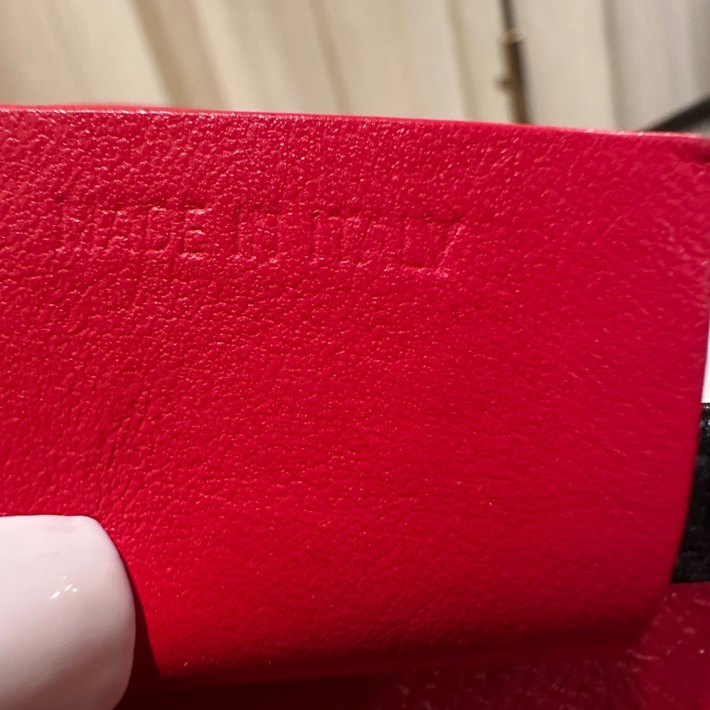 Authentic Christian Louboutin Cabata Tote in Grained Leather Tote Bag ✨ - Picture 15 of 16